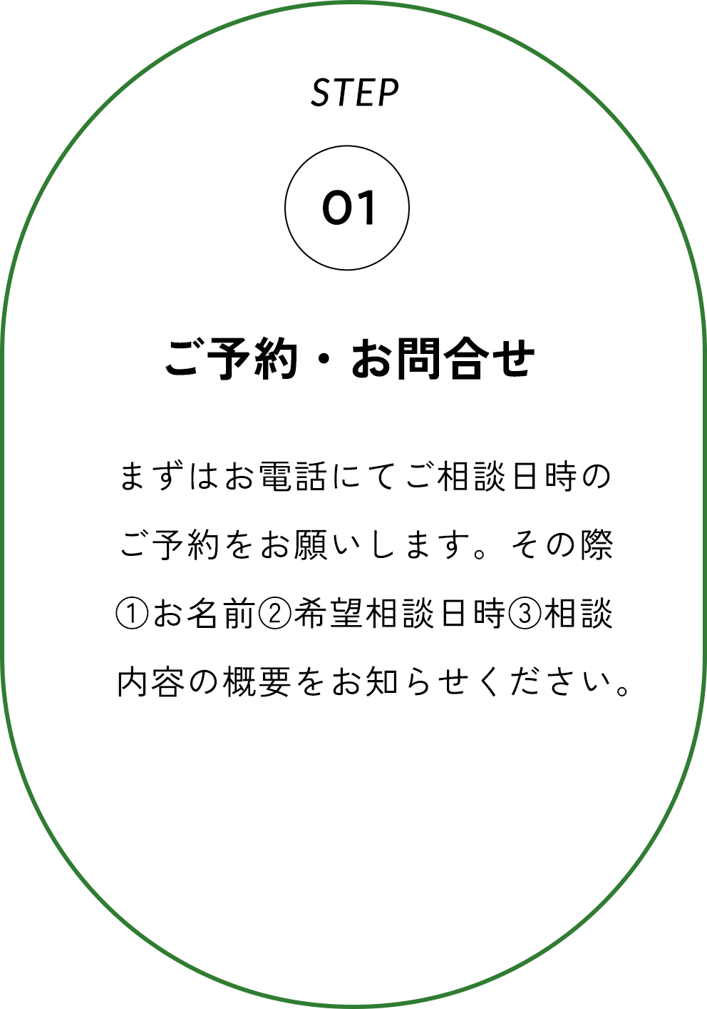 01 ご予約・お問い合わせ